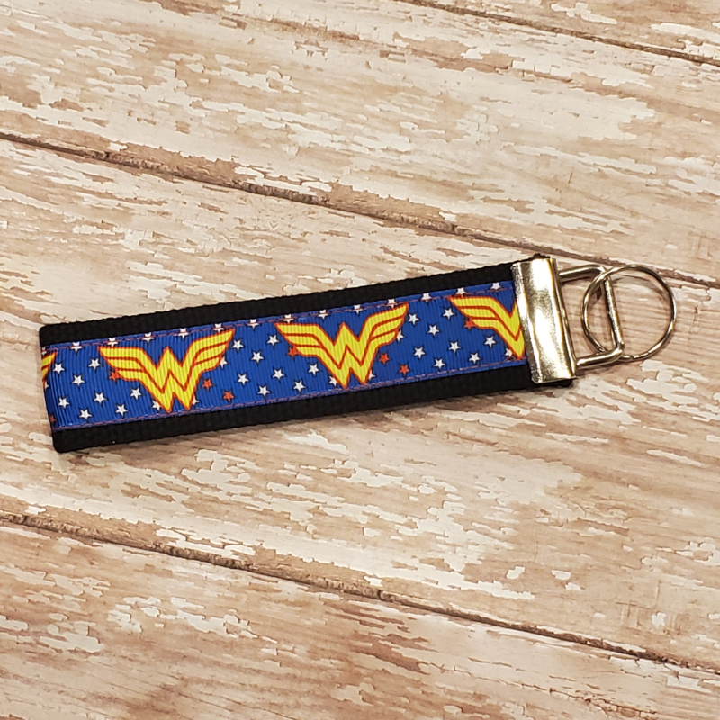 Wonder Woman with Blue Background