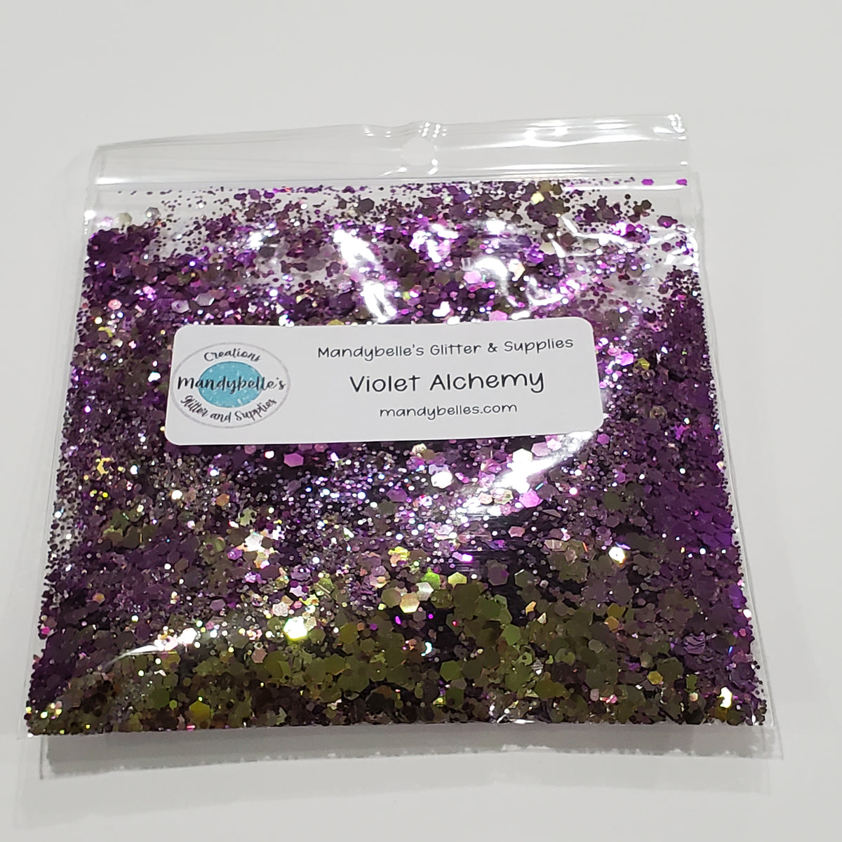 Violet Alchemy | Sage Green to Violet Color Shift Glitter