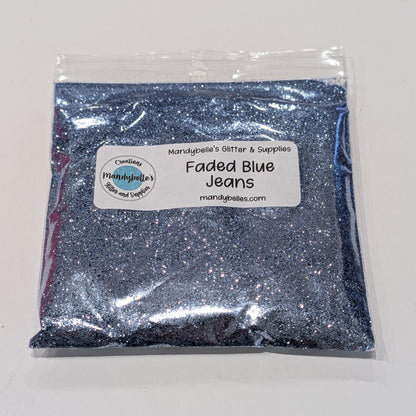 Faded Blue Jeans - Mandybelle's Creations
