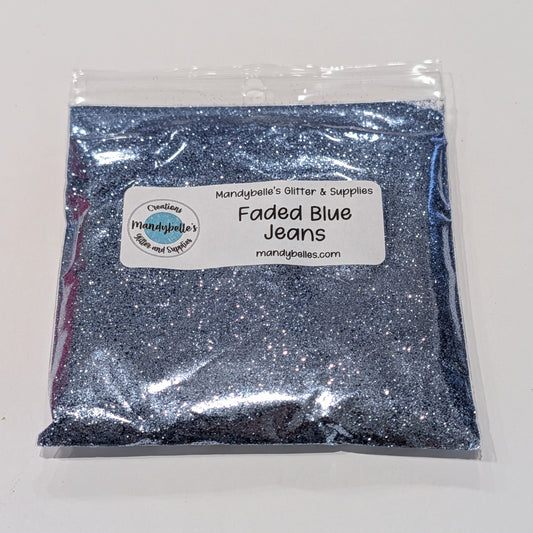 Faded Blue Jeans - Mandybelle's Creations