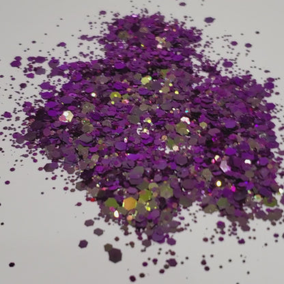 Violet Alchemy | Sage Green to Violet Color Shift Glitter