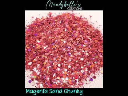 Magenta Sand Chunky
