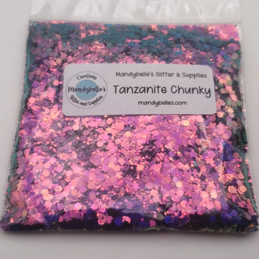 Tanzanite Chunky - Mandybelle's Creations