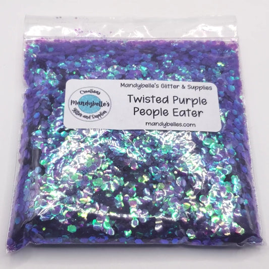 Twisted Purple People Eater Chunky - Mandybelle's Creations